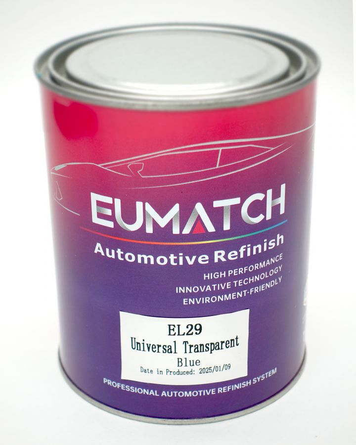 Eumatch Эмаль EL29-1 Universal Transparent Blue / Универсальный синий