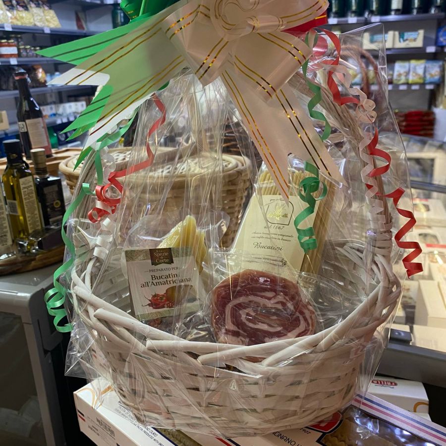 Подарочная корзина набор для букатини алл'Аматричана с панчеттой