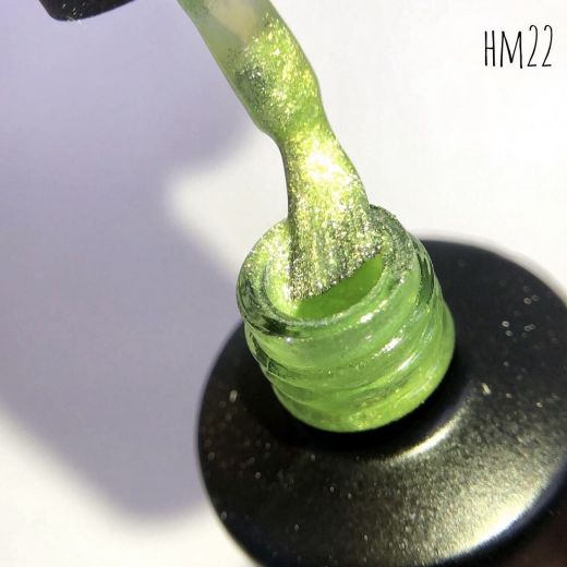HM22 "MISTERY CHAMELEON" гель лак с сиянием хамелеон