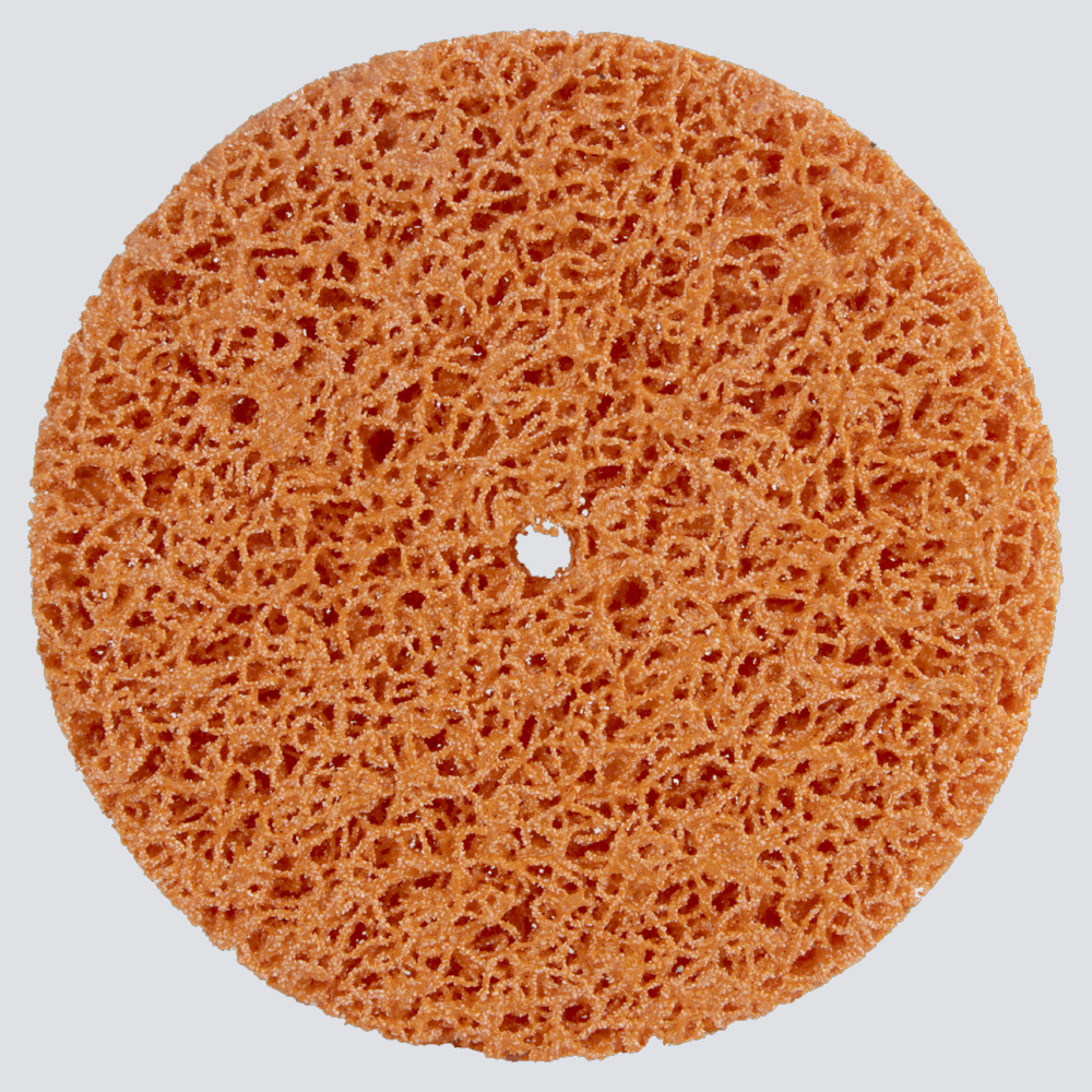 Hanko Orange Ceramic Диск для снятия ржавчины с центральным отверстием 150*14*8мм.