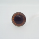 фото Глазки для игрушек "Живые с лучиками" пластик с фиксатором  КОРИЧНЕВЫЙ Разные размеры (SDS-brown)