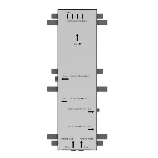 Встраиваемая часть для сенсорной панели Gessi 61203