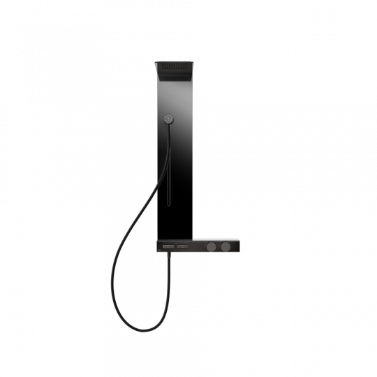 Душевая панель с термостатом Gessi Hi-Fi 63043 схема 7