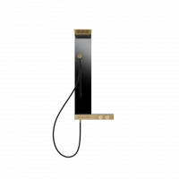Душевая панель с термостатом Gessi Hi-Fi 63043 схема 14