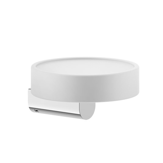 Настенная белая мыльница Gessi Rilievo 59501