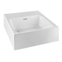 Подвесная/накладная раковина Gessi Rettangolo 37572 42х42 схема 1