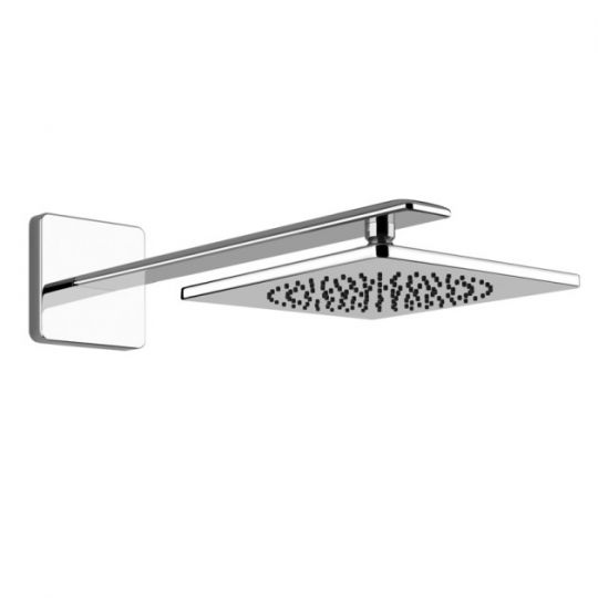 Прямоугольный верхний душ на кронштейне Gessi iSpa 41248 34х22
