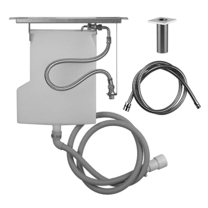 Система сбора воды для ручного душа Gessi Rettangolo 01766