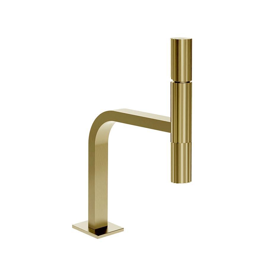 Смеситель для раковины Gessi Incastri 75251 с донным клапаном высота 31,1 см ФОТО