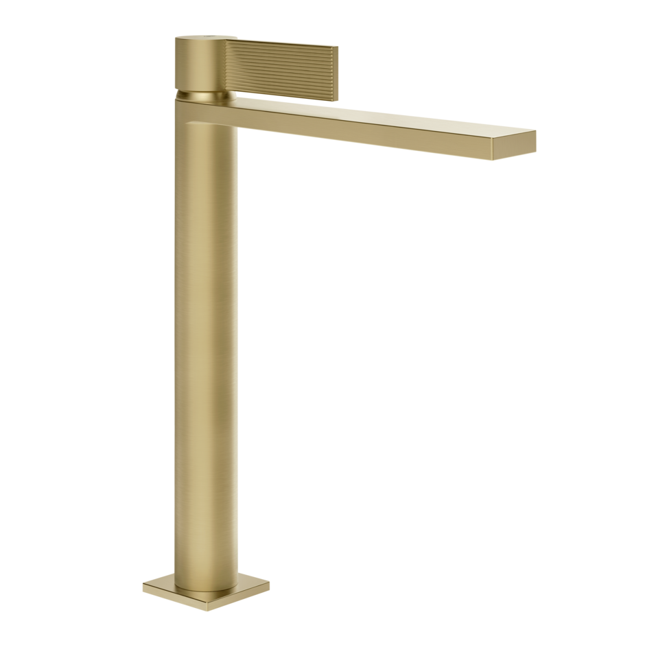 Смеситель для раковины Gessi Inverso Rigato 73553 с донным клапаном ФОТО