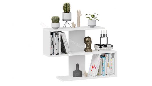 Полка настенная «Даймонд» Тип 1 - КМ+02.68.000.046 Белый Ясень