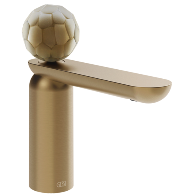 Смеситель однорычажный Gessi Perle 74402726 для раковины цена от 176 902 ₽ Фото Смеситель однорычажный Gessi Perle 74402726 для раковины