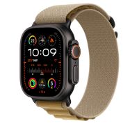 Часы Apple Watch Ultra 3 GPS + Cellular 49mm Black Titanium Case with Tan Alpine Loop (S)