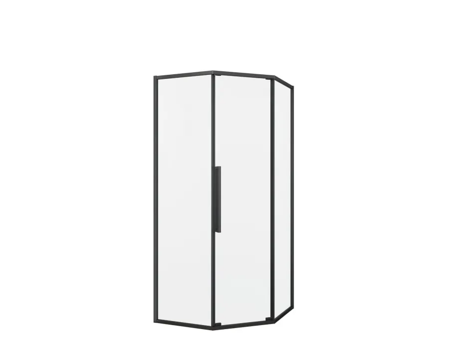 Душевой уголок Black & White S1150-9090GM