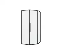 Душевой уголок Black & White S1150-9090GM