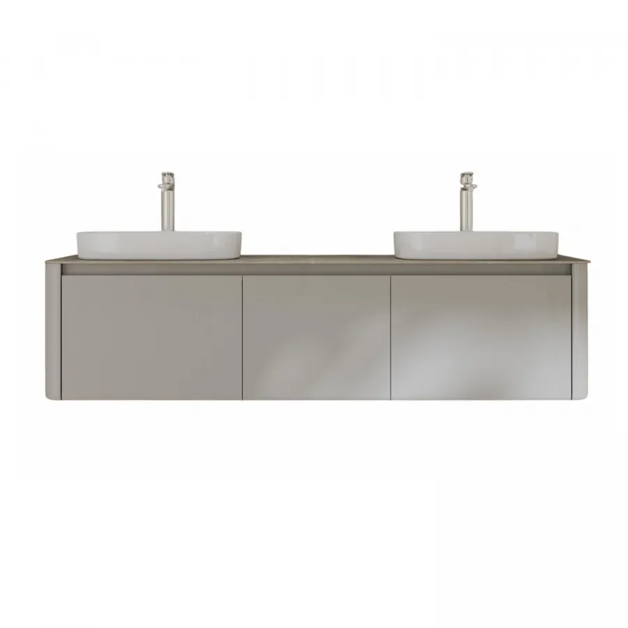 Тумба с раковиной Black & White U916.1600-2 Double