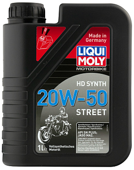 Liqui Moly Motorbike HD Synth Street 20W-50, 1л