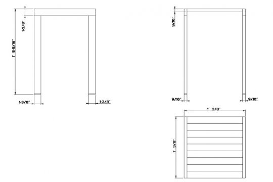 Gessi Rettangolo Стул 20981 схема 3 Gessi Rettangolo Стул 20981 схема 3