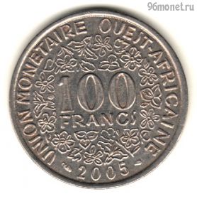 Западная Африка 100 франков 2005