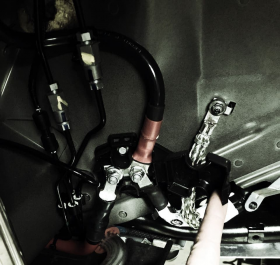 Инспекция Состояния Изоляции Подкрылков В Местах Прокладки Кабеля на Автомобиле Варшавское шоссе 170Бс7