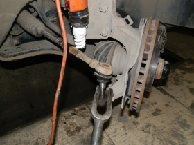 Замена Контргайки Рулевого Наконечника на Автомобиле Варшавское шоссе 170Бс7