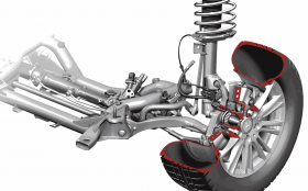 Удаление Ржавчины И Очистка Рычагов Подвески на Автомобиле Варшавское шоссе 170Бс7