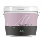 TRAVERTINO (Травертино) - известковая штукатурка. Бренд "Magnifica" Италия.