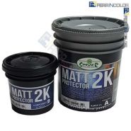 Matt (Glass) protector 2K (A+B) - лак для  микроцемента.