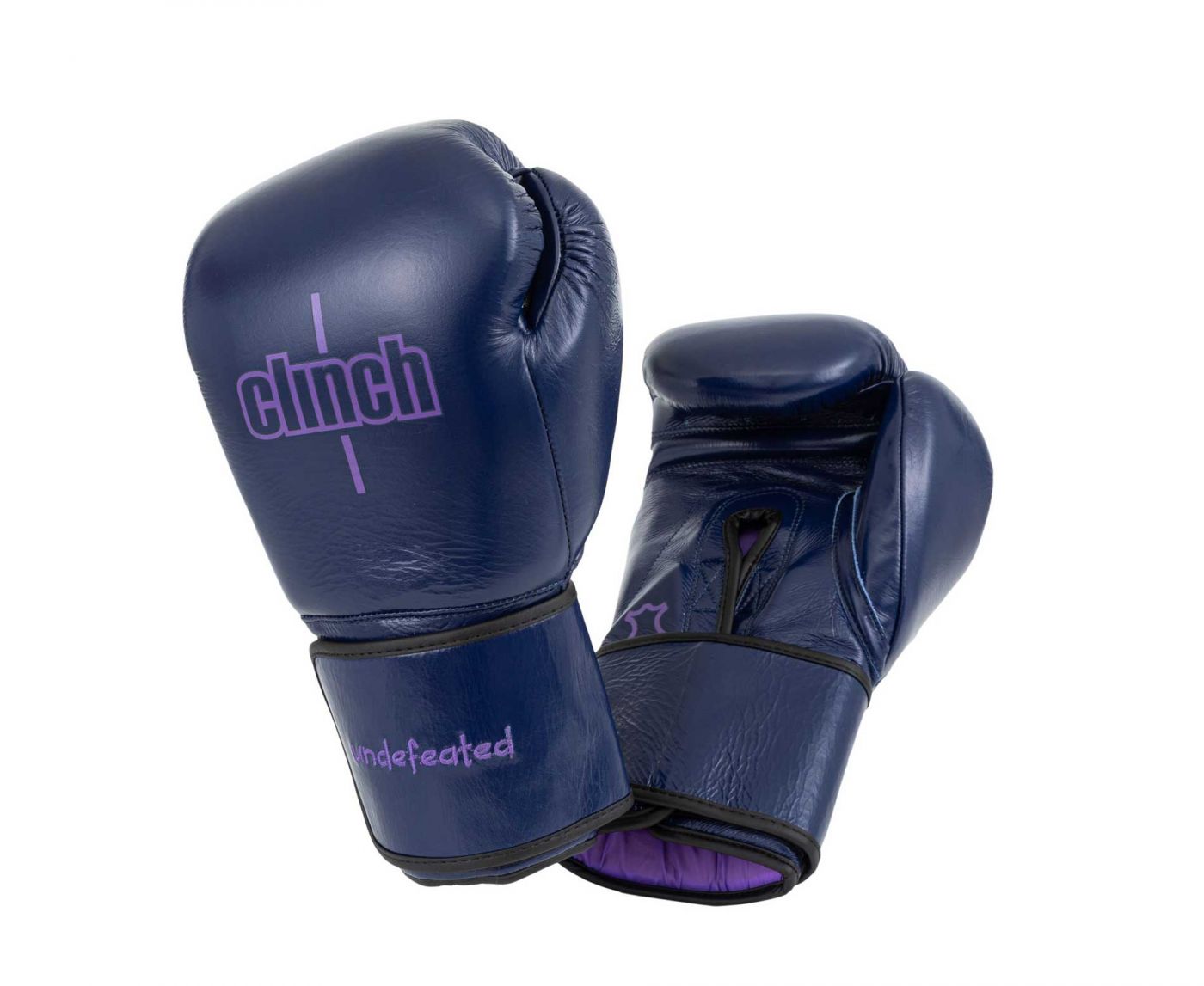 Перчатки боксерские Clinch Undefeated темно-синие, 14 унц., артикул C161