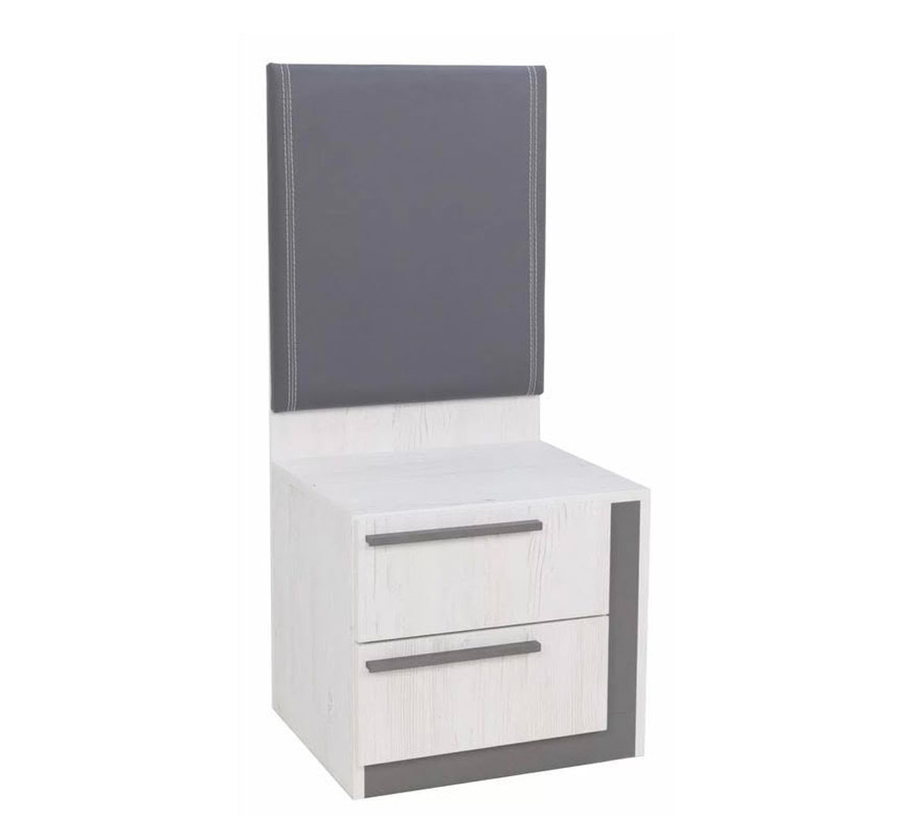 Винтер-12 тумба прикроватная с мягким элементом