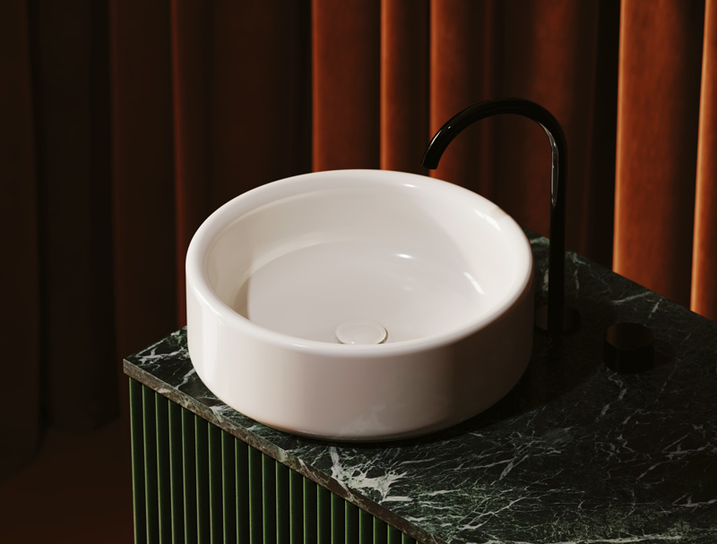 Круглая раковина Artceram Whisky WHL001 45x45 см ФОТО