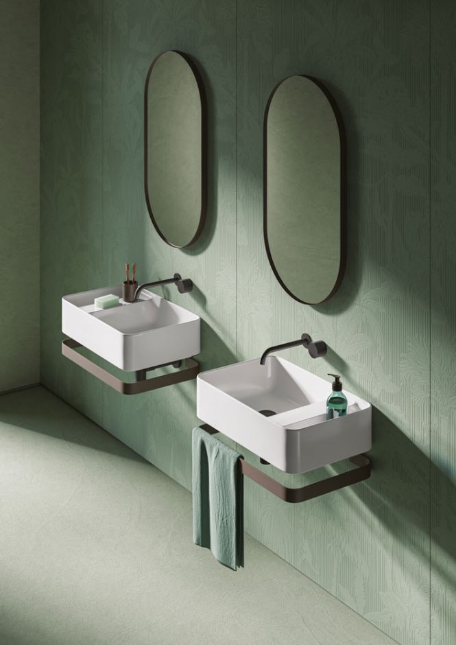 Прямоугольная раковина Artceram Brooklyn BNL004 60x35 см ФОТО