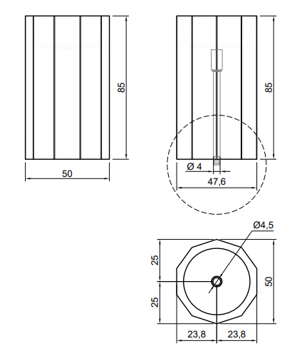 Раковина Antonio Lupi Lavabi Vitreo 50х50 ФОТО