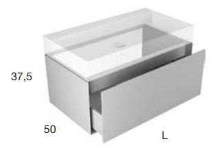 Тумба под раковину Antonio Lupi GESTO GESTO12563 VENEZIANO ФОТО