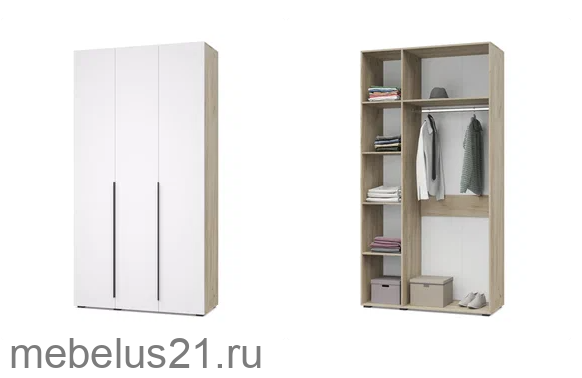 Шкаф 3-х дверный Харди Х31