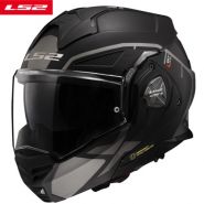 Шлем LS2 FF901 Advant X Metryk, матовый чёрно-серый