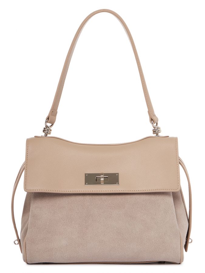 СУМКА ЖЕНСКАЯ ELEGANZZA Z-FJ3046-V grey smoke/pastel pink