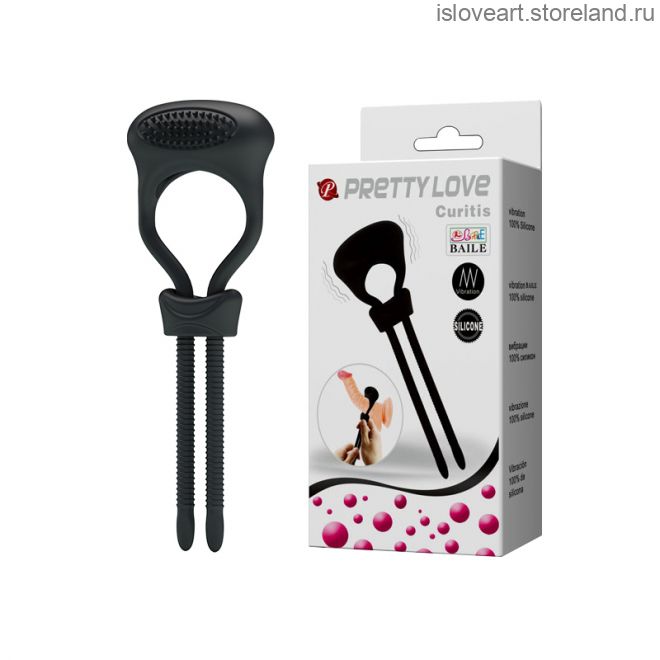 Лассо с вибрацией и клиторальной щеточкой