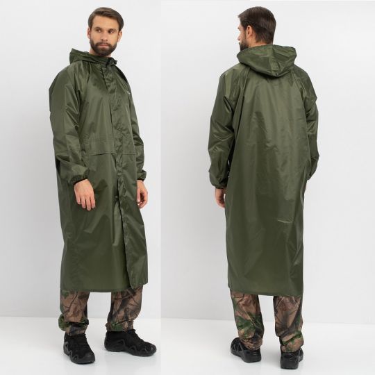 Плащ ВВЗ ткань Таффета (3000мм) цвет Зеленый HUNTSMAN