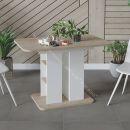 Стол обеденный «Мюнхен» Тип 2 Белый Ясень, Дуб Сонома