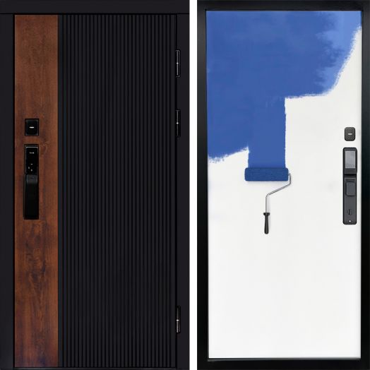 Входная дверь ВДК Престиж с электронным замком - Грунт под покраску