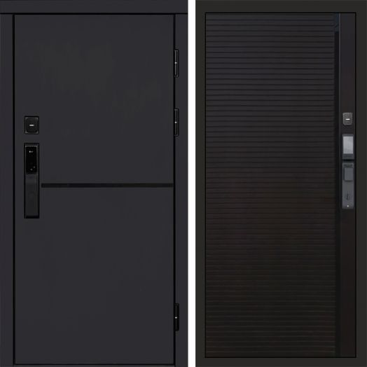 Входная дверь ВДК Тренд Блэк с электронным замком - Porte black