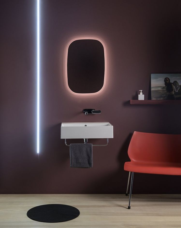 Подвесная раковина Flaminia AppLight 60 AP6047 60х47х14 см ФОТО