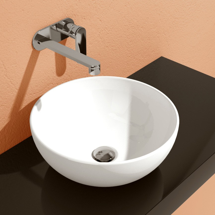 Изображение Накладная раковина Flaminia App 40 Countertop Basin 40х40