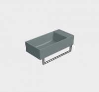 Раковина накладная/подвесная прямоугольная GSI KUBE X 9486 25х50 см схема 4 Раковина накладная/подвесная прямоугольная GSI KUBE X 9486 25х50 см схема 4