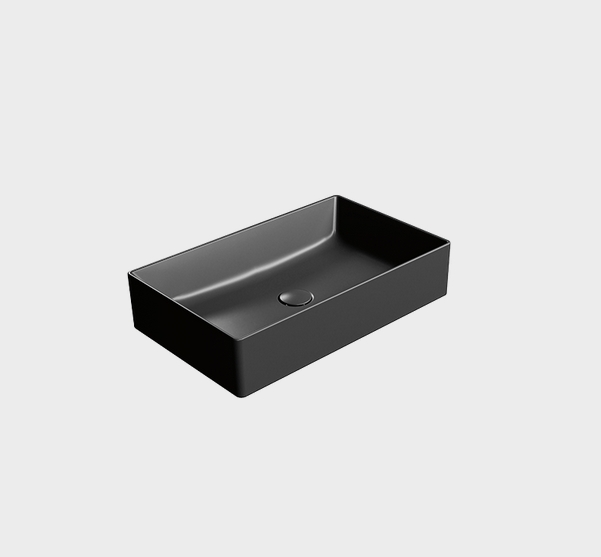 Накладная прямоугольная раковина GSI Kube X 9453 60х37 см ФОТО