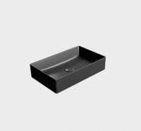 Накладная прямоугольная раковина GSI Kube X 9453 60х37 см схема 5