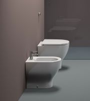Приставной унитаз GSI City 9110 безободковый 52х35 схема 2 Приставной унитаз GSI City 9110 безободковый 52х35 схема 2
