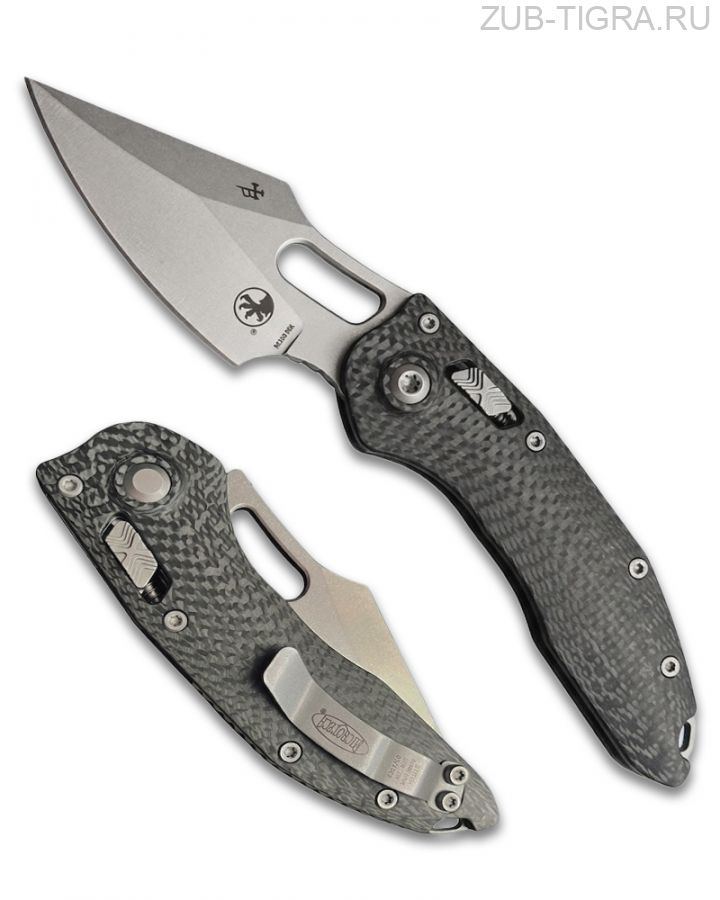 Нож Microtech Borka Stitch Ram Lok carbon fiber