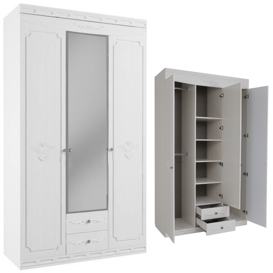 Мария-Луиза-3 шкаф 3-х дверный